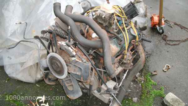 MOTEUR ET BOITE CHEVROLET ANNEE 88 